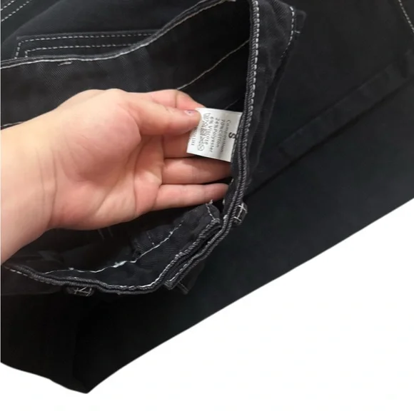 Y2k Black Women's Jeans - Picture 3 of 7